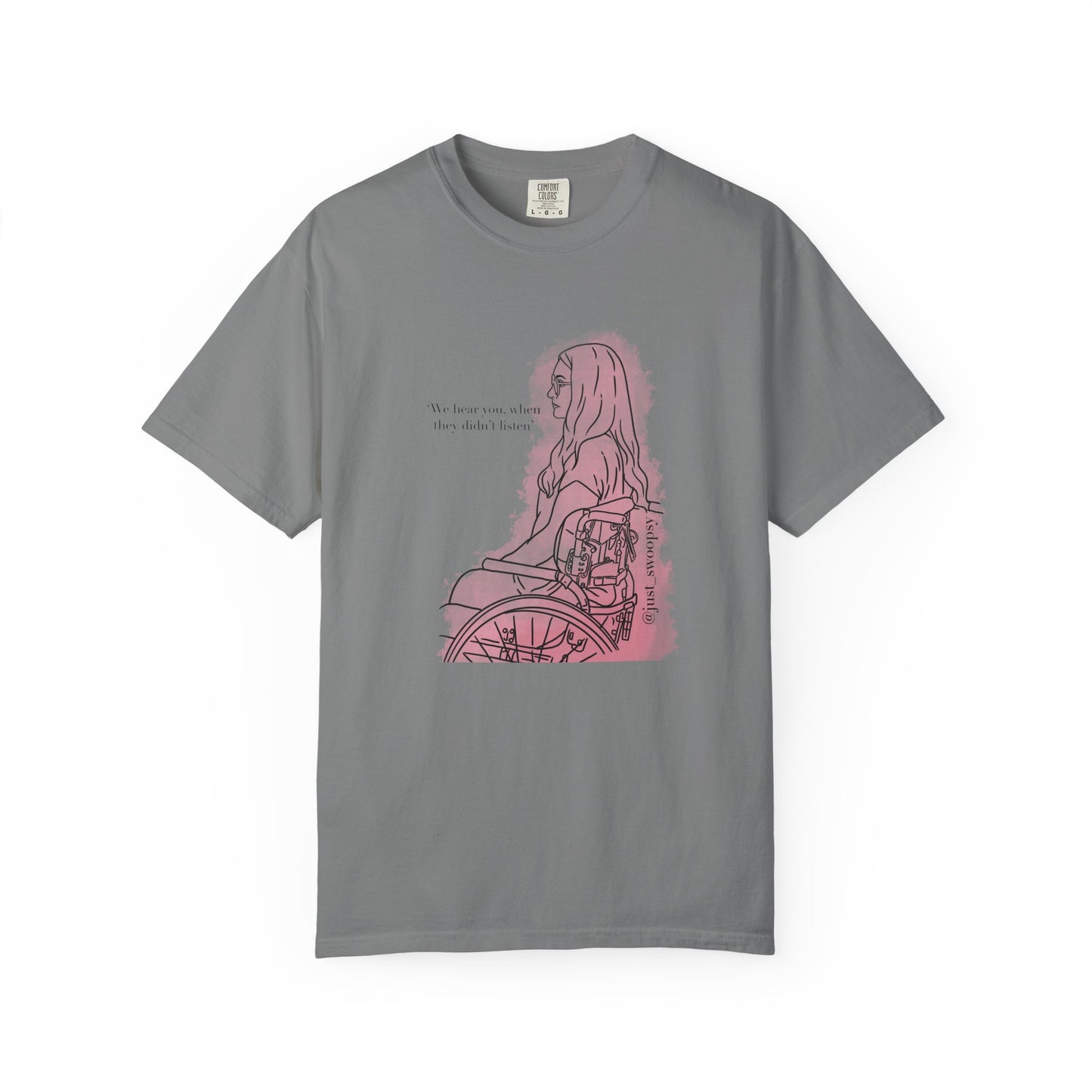 Lindsay Clancy “We Hear You” Hand-Drawn Tee