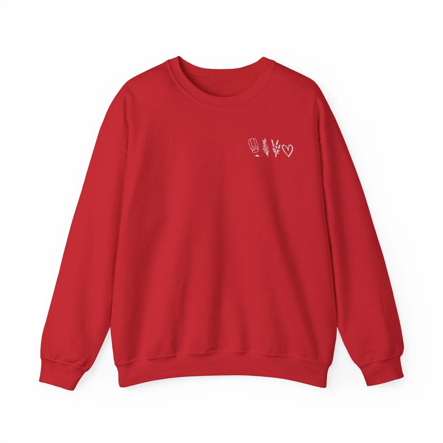 Salt, Rosemary, Lavender & Love Crewneck Sweatshirt | Practical Magic Graphic Sweatshirt