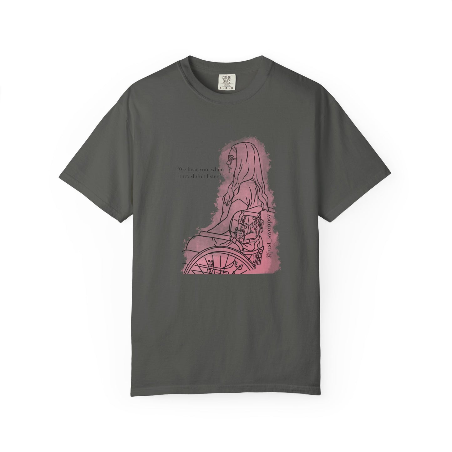 Lindsay Clancy “We Hear You” Hand-Drawn Tee