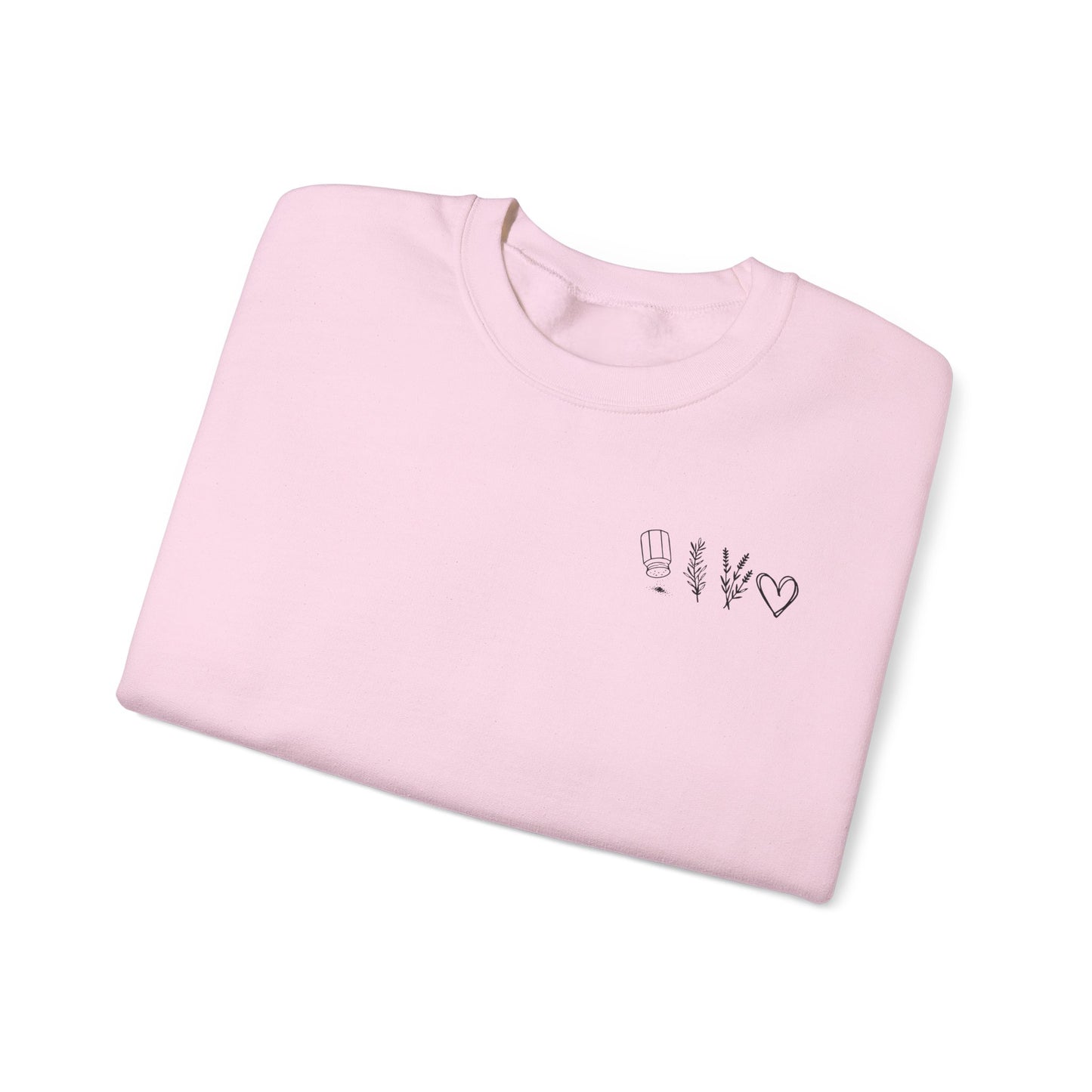 Salt, Rosemary, Lavender & Love Crewneck Sweatshirt | Practical Magic Graphic Sweatshirt