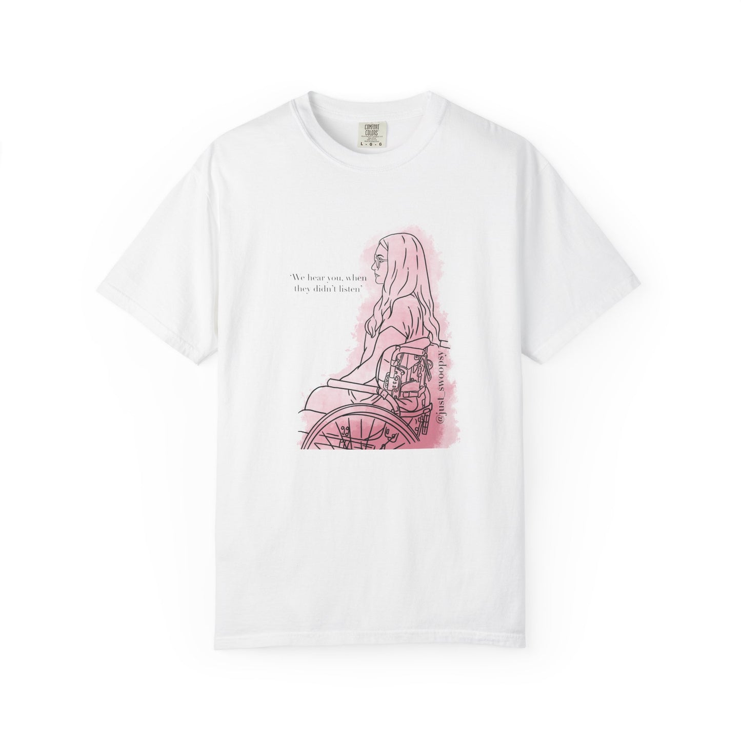 Lindsay Clancy “We Hear You” Hand-Drawn Tee