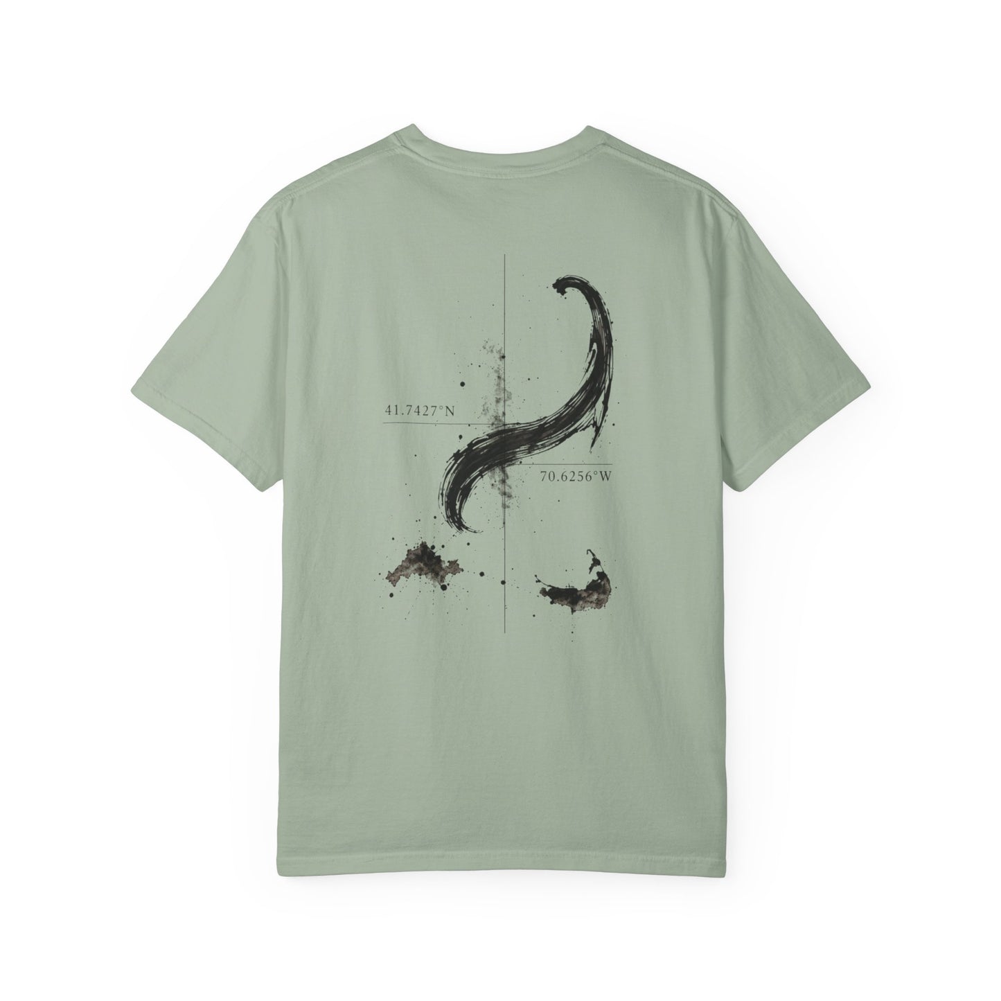 The Bourne Bridge Coordinates Tee | Cape Cod Collection