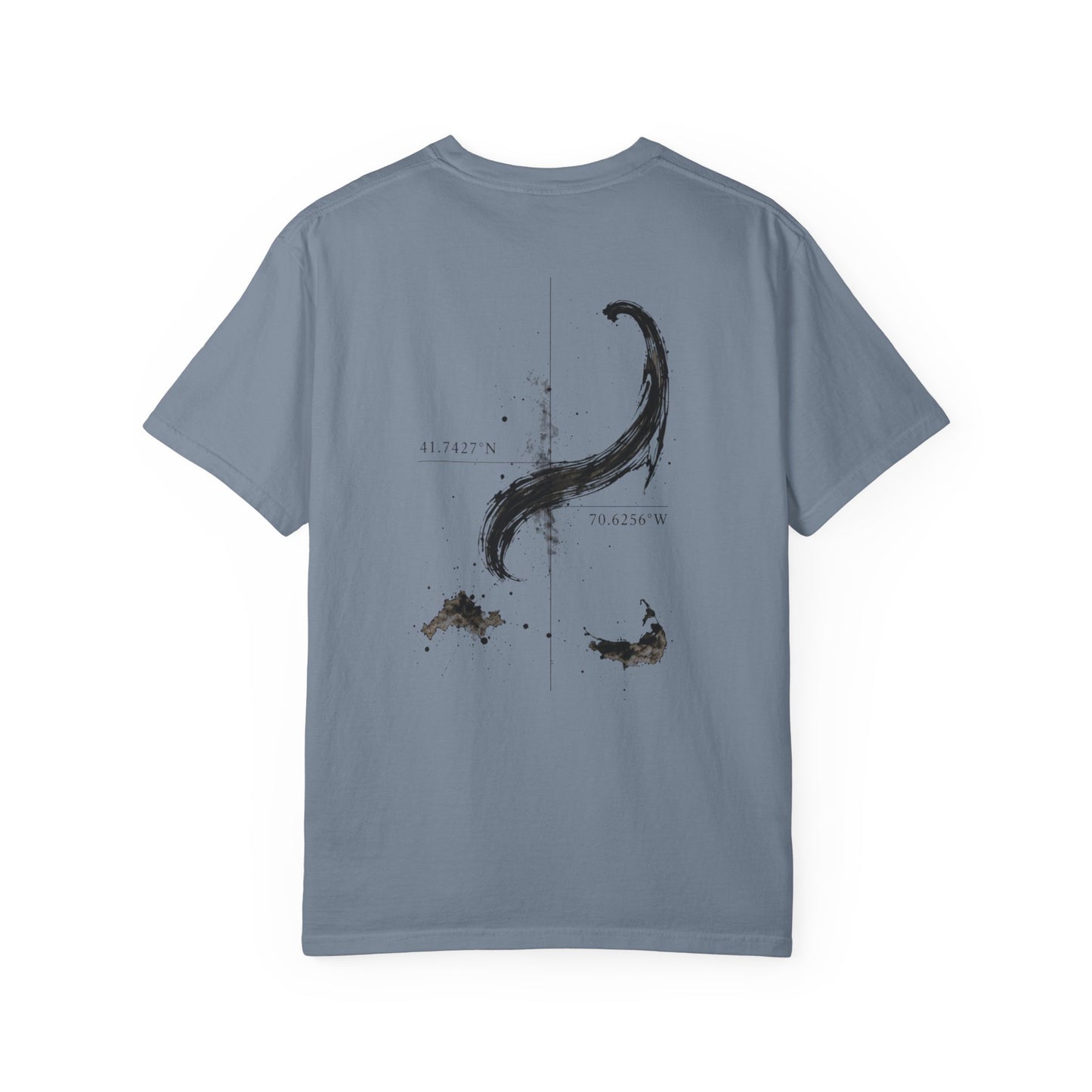 The Bourne Bridge Coordinates Tee | Cape Cod Collection