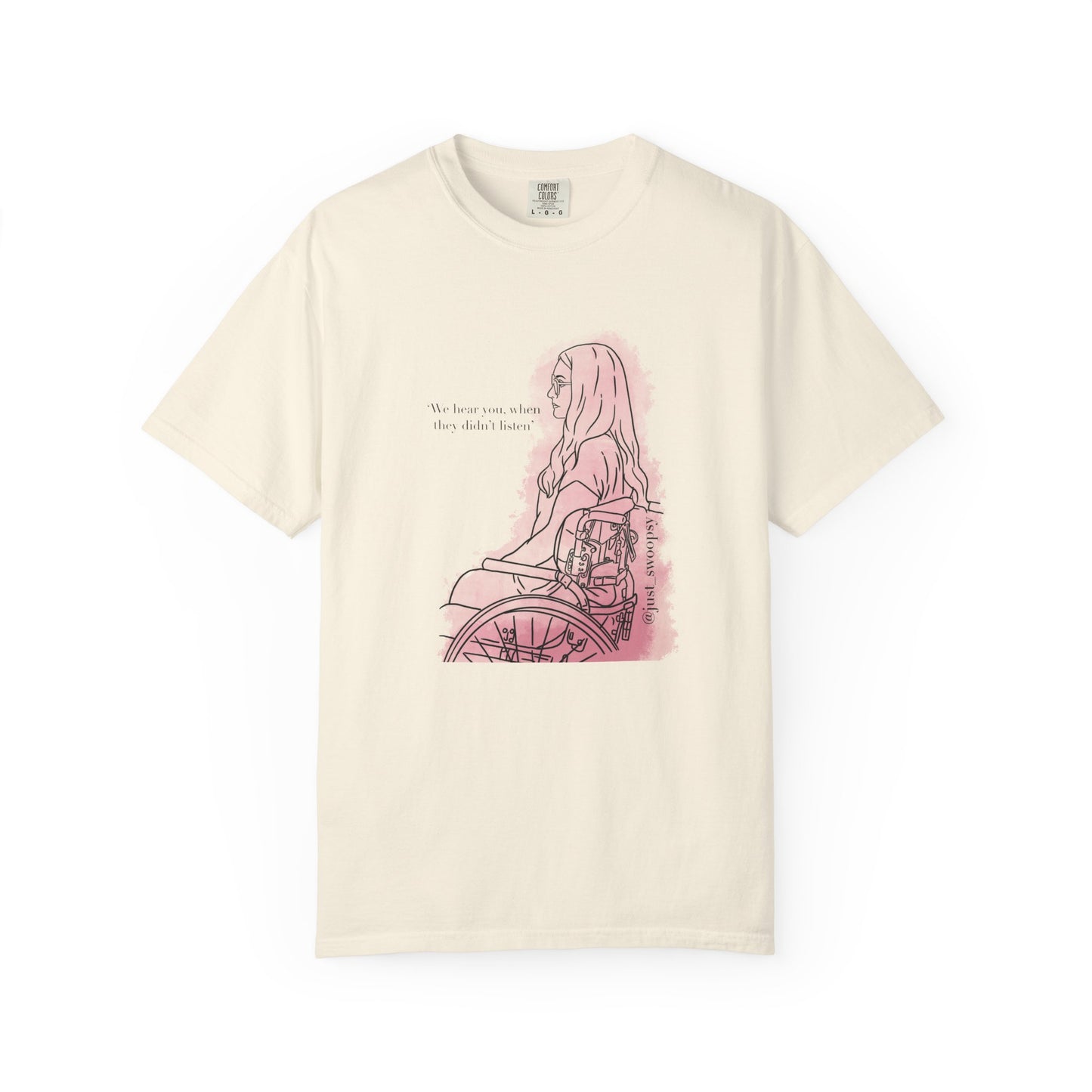 Lindsay Clancy “We Hear You” Hand-Drawn Tee