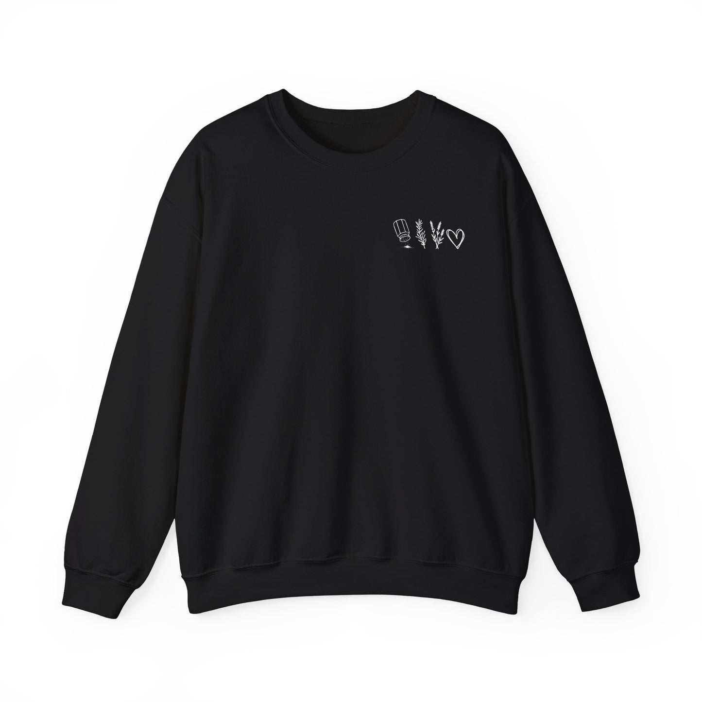 Salt, Rosemary, Lavender & Love Crewneck Sweatshirt | Practical Magic Graphic Sweatshirt