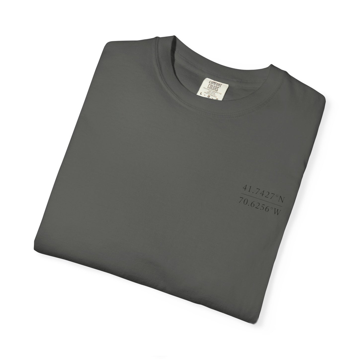 The Bourne Bridge Coordinates Tee | Cape Cod Collection