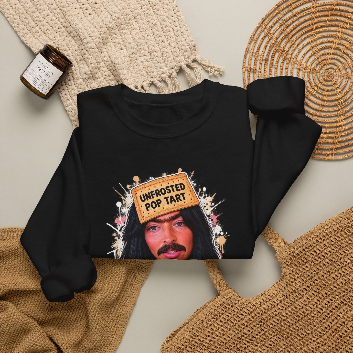 The Girl You Love to Hate | Unfrosted Pop Tart Crewneck Sweatshirt