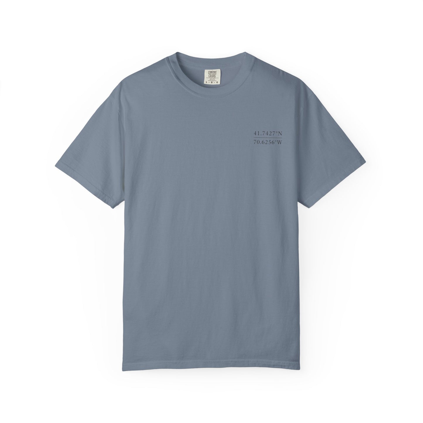 The Bourne Bridge Coordinates Tee | Cape Cod Collection