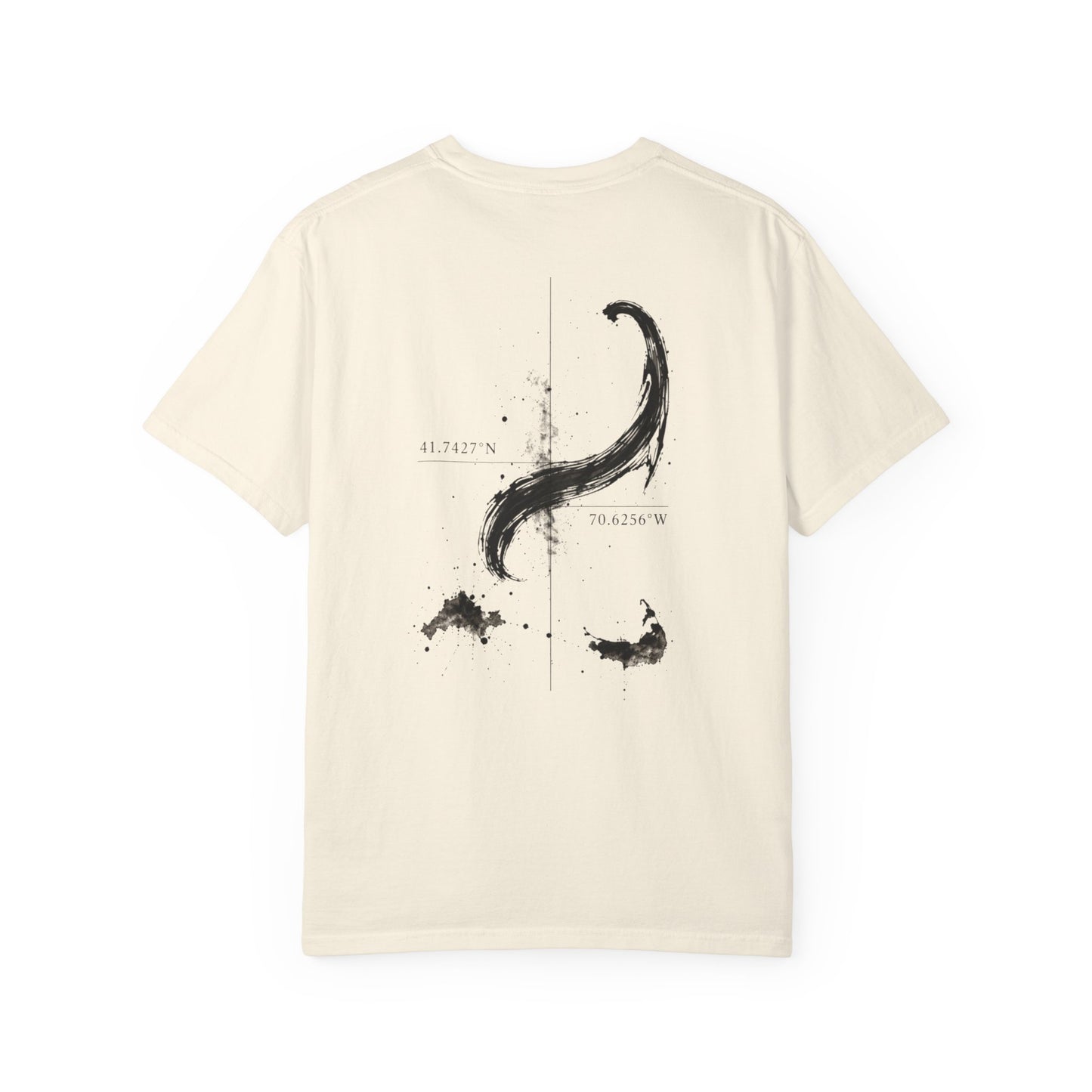 The Bourne Bridge Coordinates Tee | Cape Cod Collection